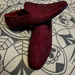 Burgundy Henry Ferrera Jacomo Men's Dress Shoes